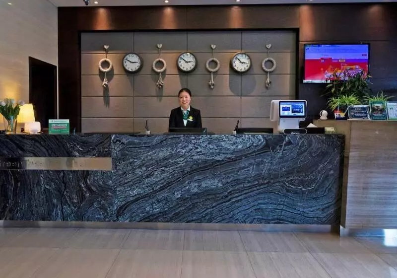 Hotelli Greentree Inn Jiangsu Nantong Qidong Middle Heping Road Business