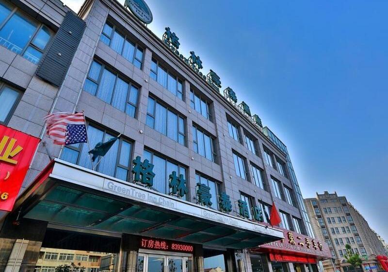 Отель Greentree Inn Jiangsu Nantong Qidong Middle Heping Road Business