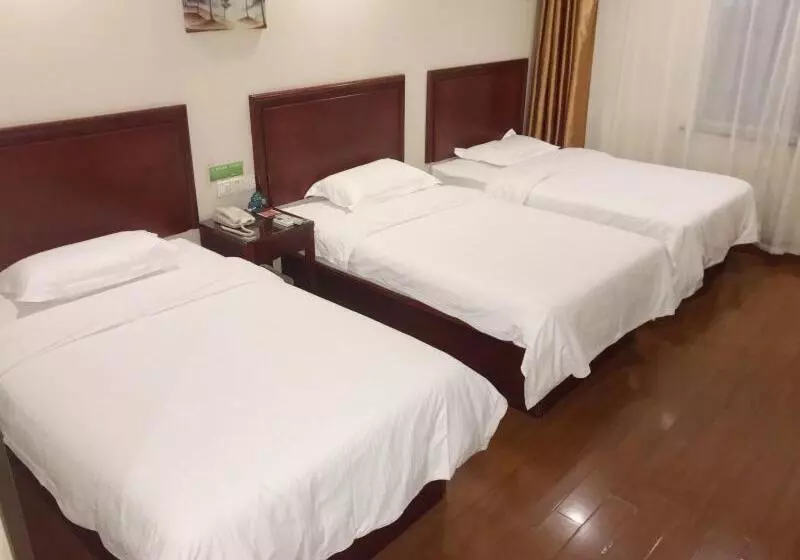 Hotelli Greentree Inn Zibo Liuquan Road Walmart Square Express