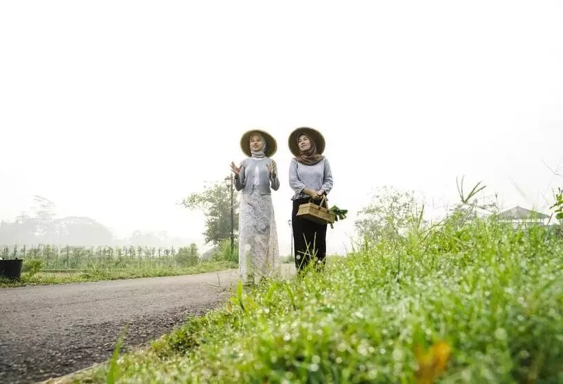 ペンション Villa White Wringin Borobudur