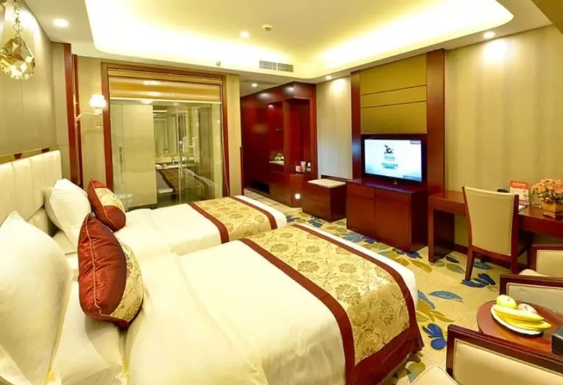 ホテル Greentree Eastern Zigong Huashang International City Huichuan Road
