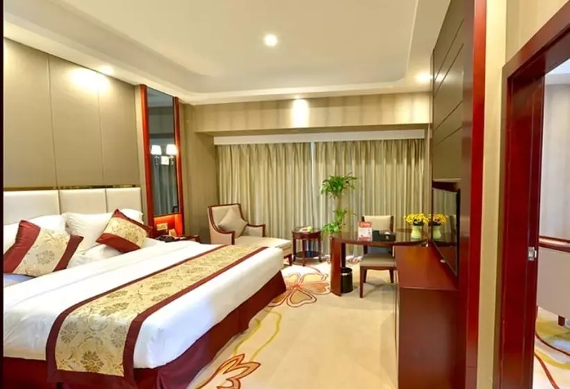ホテル Greentree Eastern Zigong Huashang International City Huichuan Road