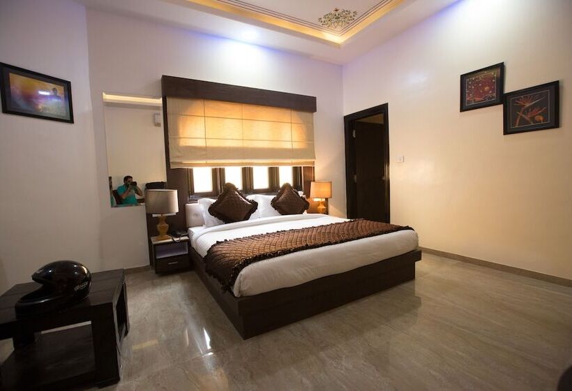 בית מלון כפרי White Mushroom Jaipur V Inn