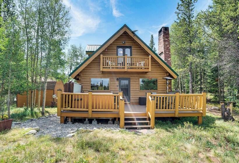 24str 00023 Fairplay Cabin W/ Hot Tub On 4 Acres!