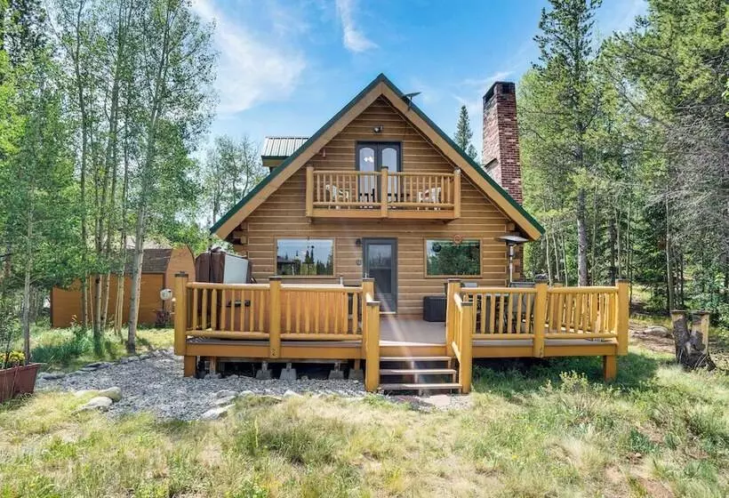 24str 00023 Fairplay Cabin W/ Hot Tub On 4 Acres!