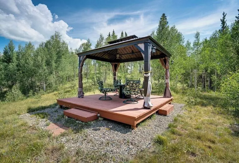 24str 00023 Fairplay Cabin W/ Hot Tub On 4 Acres!