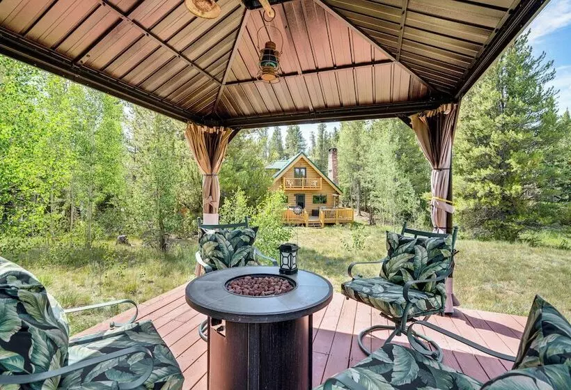 24str 00023 Fairplay Cabin W/ Hot Tub On 4 Acres!