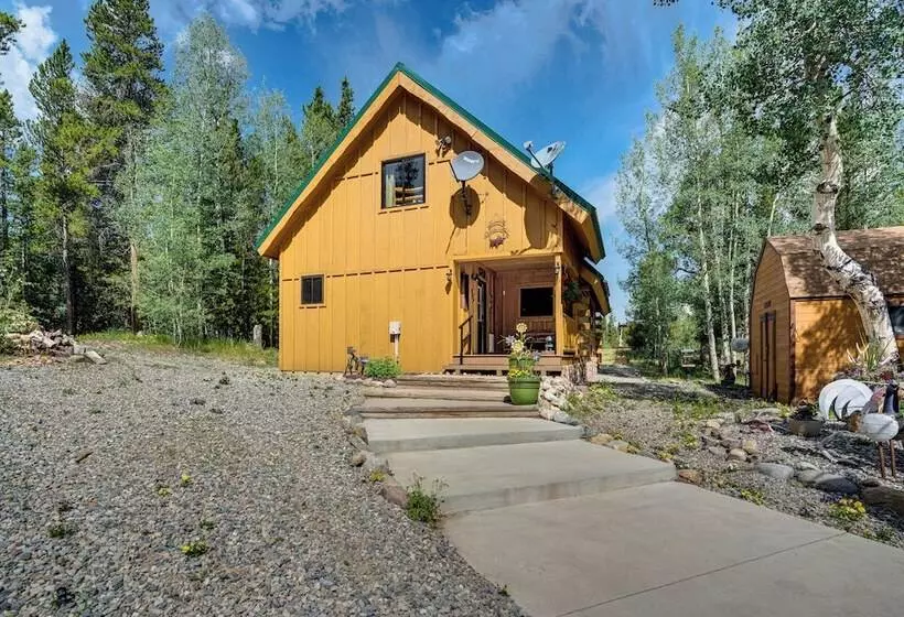 24str 00023 Fairplay Cabin W/ Hot Tub On 4 Acres!