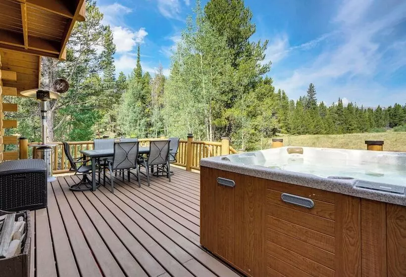 24str 00023 Fairplay Cabin W/ Hot Tub On 4 Acres!