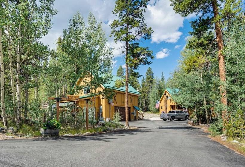 24str 00023 Fairplay Cabin W/ Hot Tub On 4 Acres!