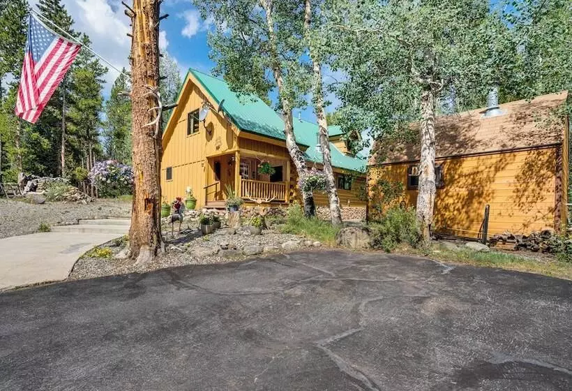 24str 00023 Fairplay Cabin W/ Hot Tub On 4 Acres!