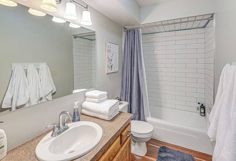 Waterfront Kansas Home W/ Private Fire Pit!