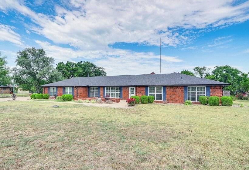 Waterfront Kansas Home W/ Private Fire Pit!