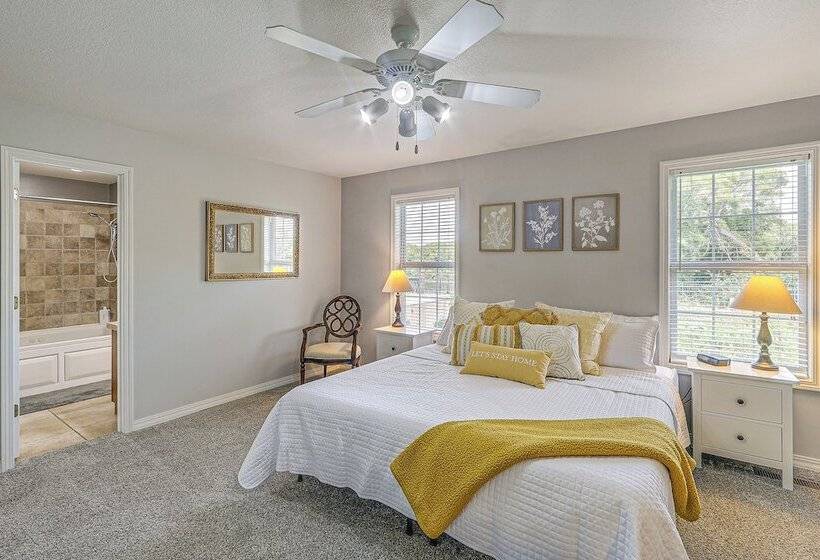 Waterfront Kansas Home W/ Private Fire Pit!