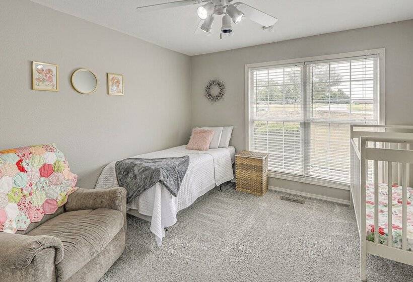 Waterfront Kansas Home W/ Private Fire Pit!