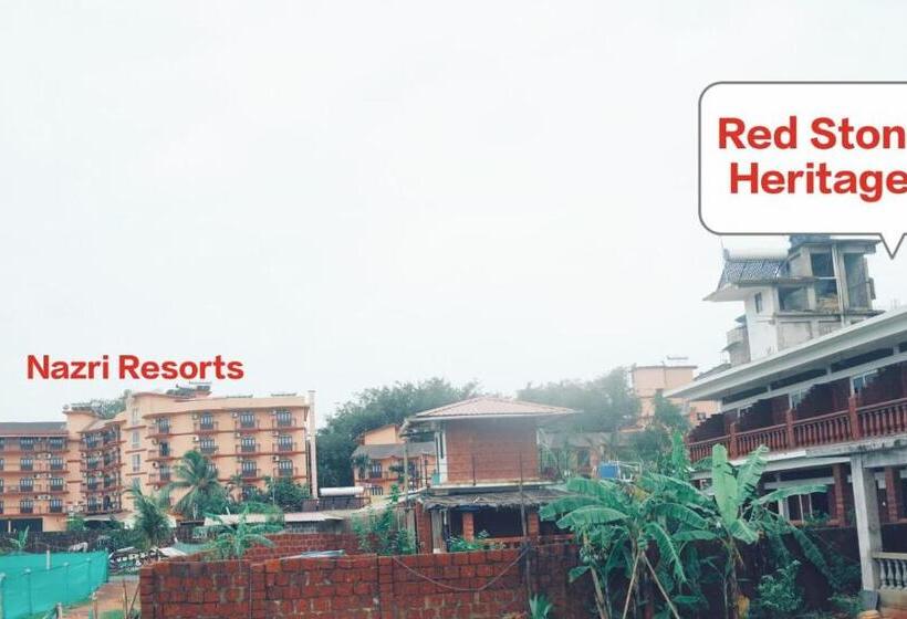 בית מלון כפרי Red Stone Haritage Baga Goa