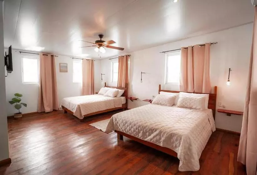تختخواب و صبحانه La Caribena Beach House  Bocas Del Toro, Isla Colón, Panamá