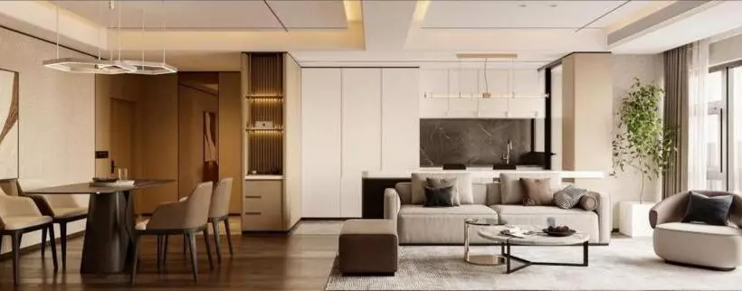 Hotelli Poltton International Apartments Jiangmen Pengjiang Administrative Service Center