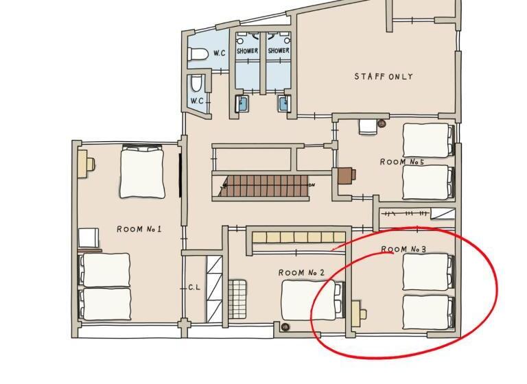 Pension (Hôtel basse catégorie) まち宿門