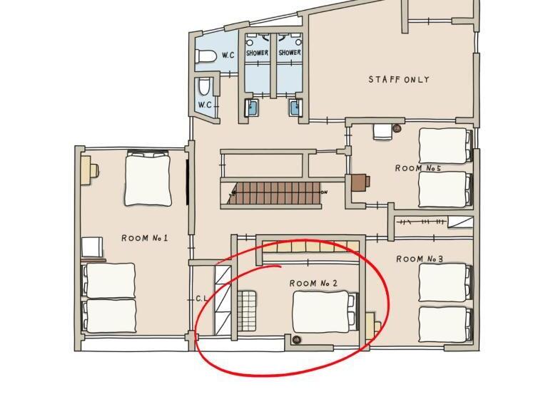 Pension (Hôtel basse catégorie) まち宿門