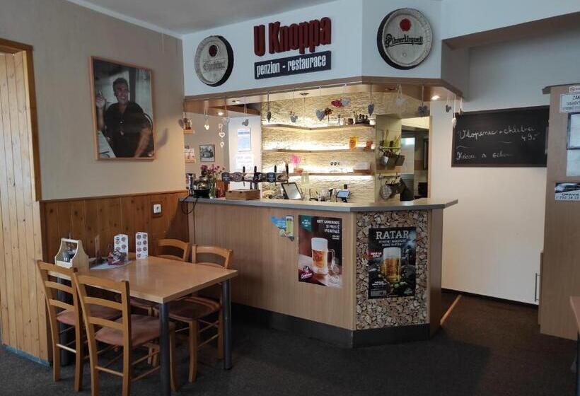 Panzió Penzion A Restaurace U Knoppa