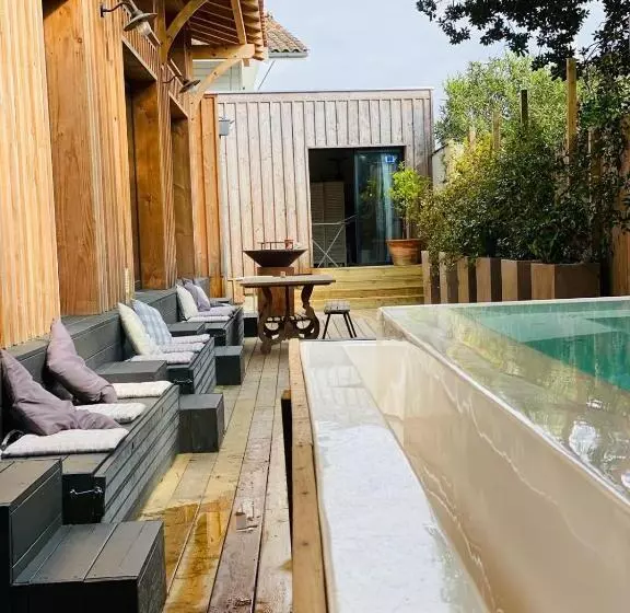 ベッドアンドブレックファースト Le Refuge Du Cap Ferret