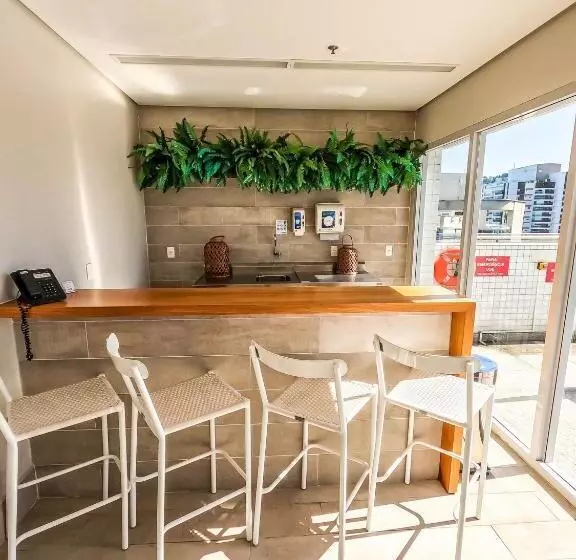 ホテル Stay Inn Santos Sua Acomodação Com Cara De