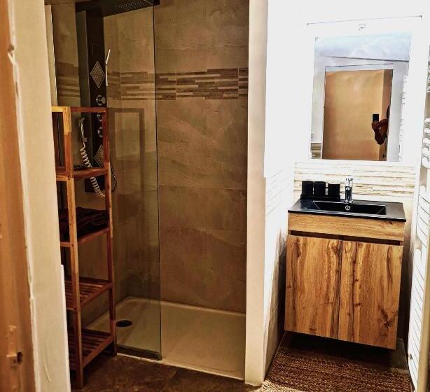 צימר Gîte En Face Du Château De Nizas, Totale Renovation Et Changement De Proprietaire, 4 Chambres D Hôte