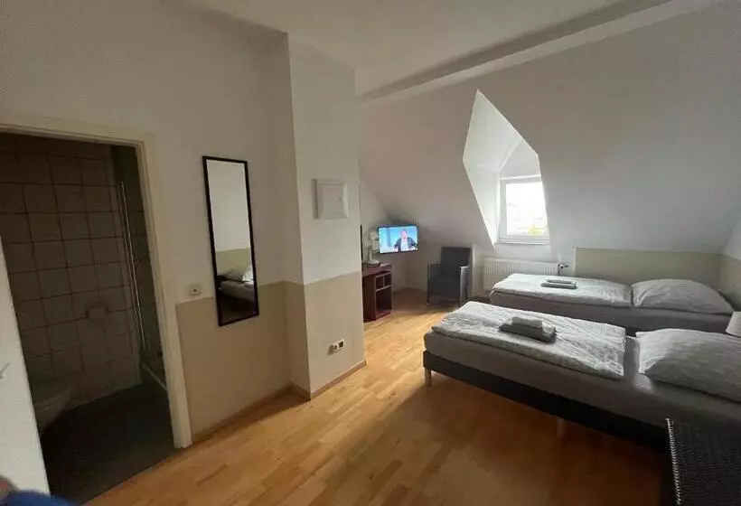 ペンション Doppelzimmer Mit Bad Und Tv 18