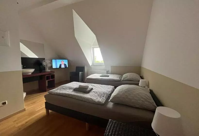 ペンション Doppelzimmer Mit Bad Und Tv 18