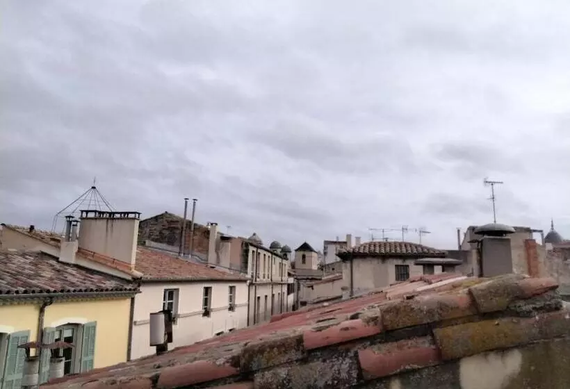 تختخواب و صبحانه Les Toitures De Nîmes