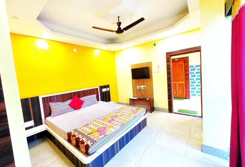 Sashi Puri Near Golden Sea Beach And Temple Fully Air Conditioned Hotel With Parking Facility, Bes