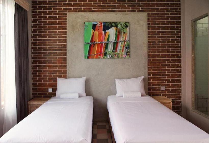 旅馆 Mojosurf Camp Canggu