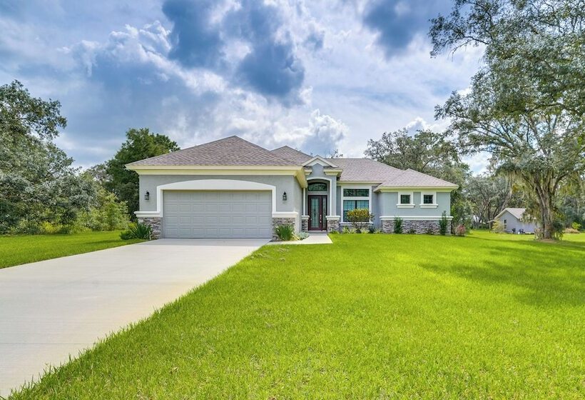 Hernando Home: 12 Mi To Crystal River!