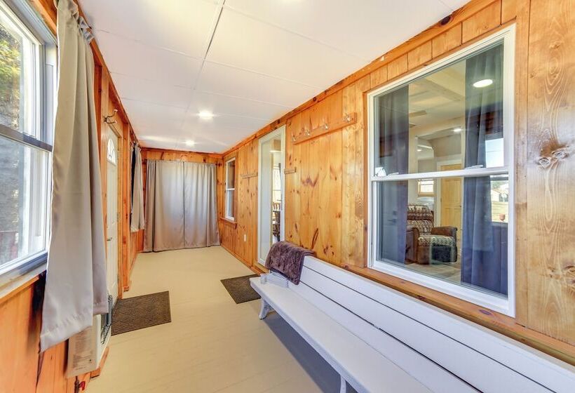 All Season Seney Home W/ Private Yard & Fire Pit!