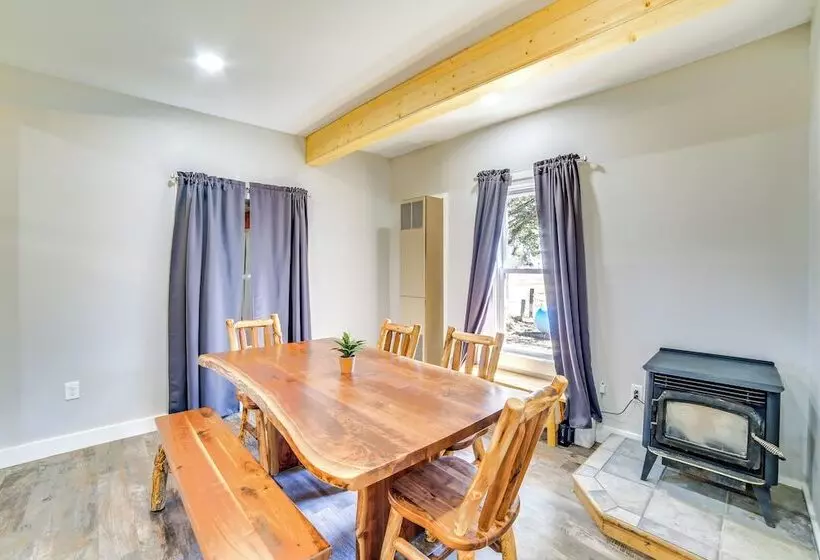 All Season Seney Home W/ Private Yard & Fire Pit!