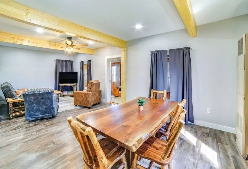 All Season Seney Home W/ Private Yard & Fire Pit!