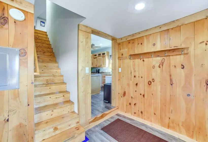 All Season Seney Home W/ Private Yard & Fire Pit!