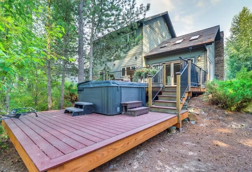 Pet Friendly Columbia Falls Home W/ Gas Grill!