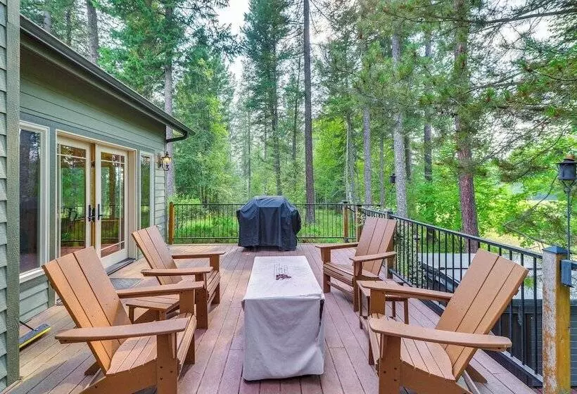 Pet Friendly Columbia Falls Home W/ Gas Grill!