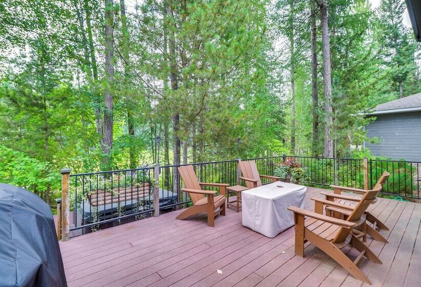 Pet Friendly Columbia Falls Home W/ Gas Grill!