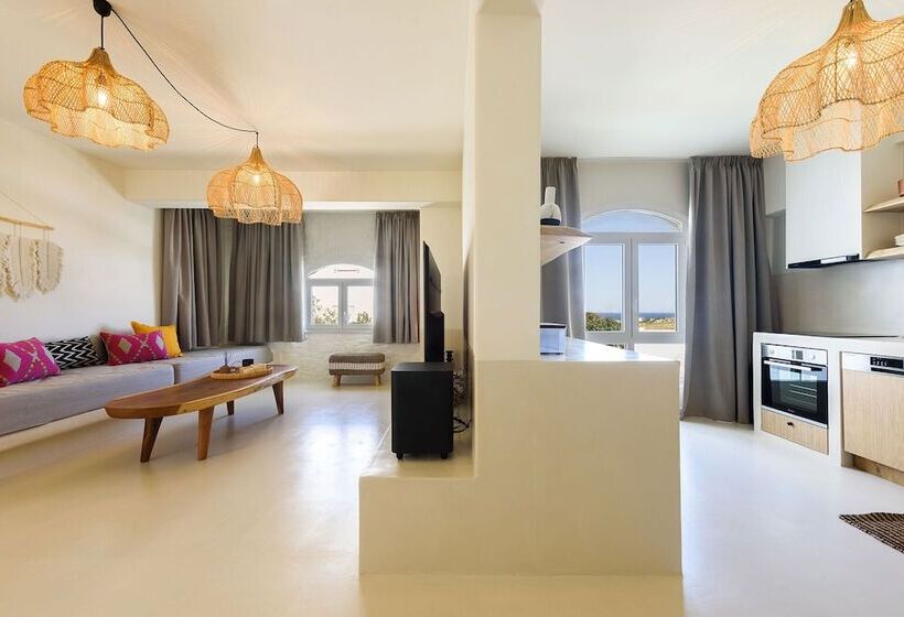 بنسيون Vammos Luxury Apartments