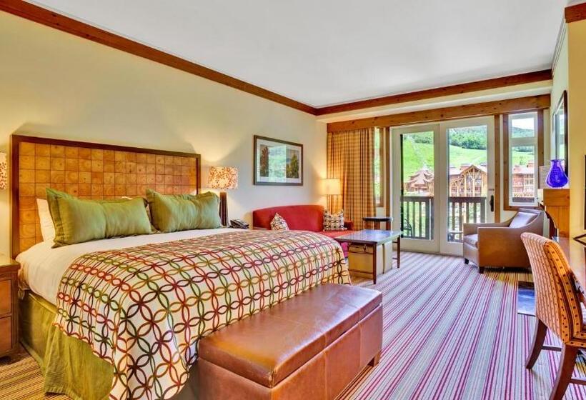 Lomakeskus 1428 Lodge At Spruce Peak Ski In Ski In Ski Out King Studio