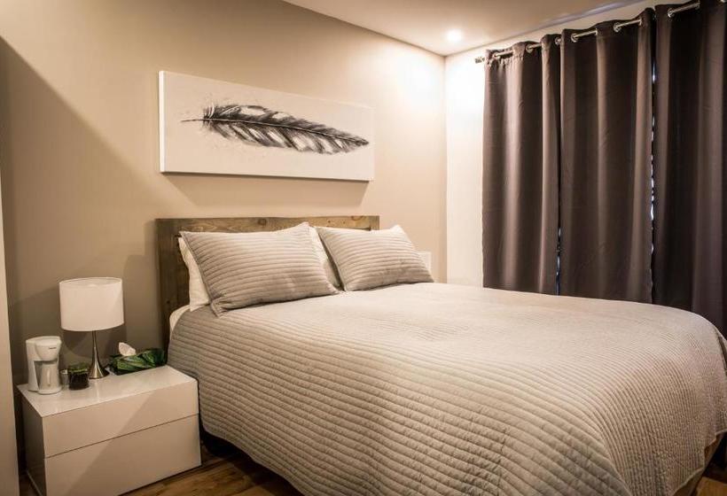 민박 Gîte Du Haut Des Arbres