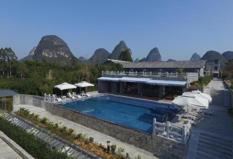 فندق Yangshuo Mountain Top Retreat