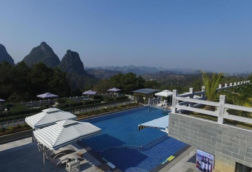 فندق Yangshuo Mountain Top Retreat