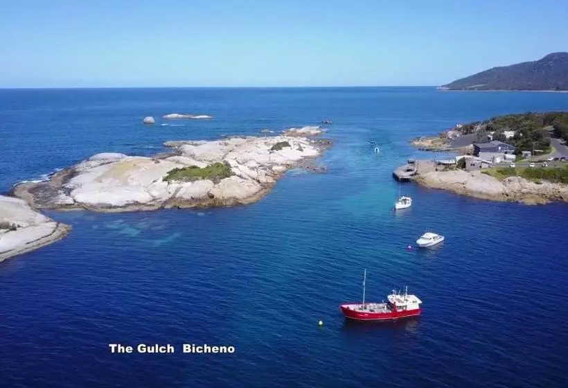 리조트 Bicheno Cabin Park