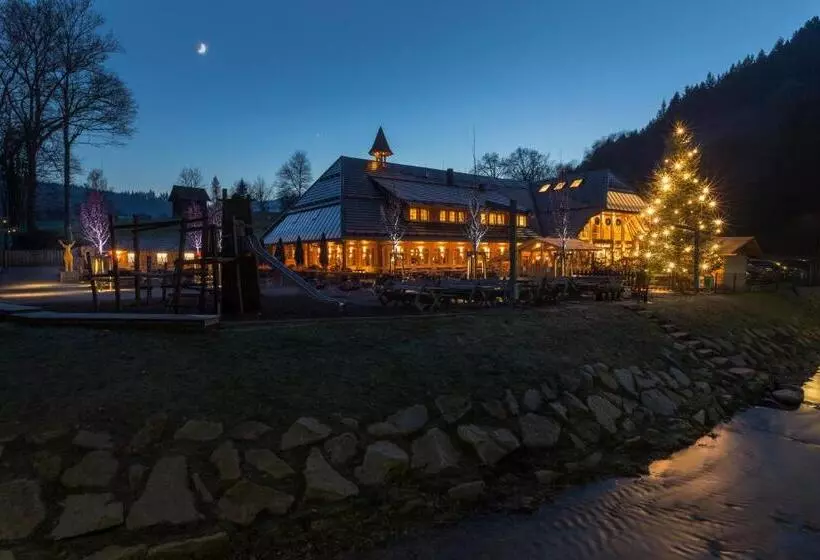 ホテル Gästehaus Der Geroldsauer Mühle