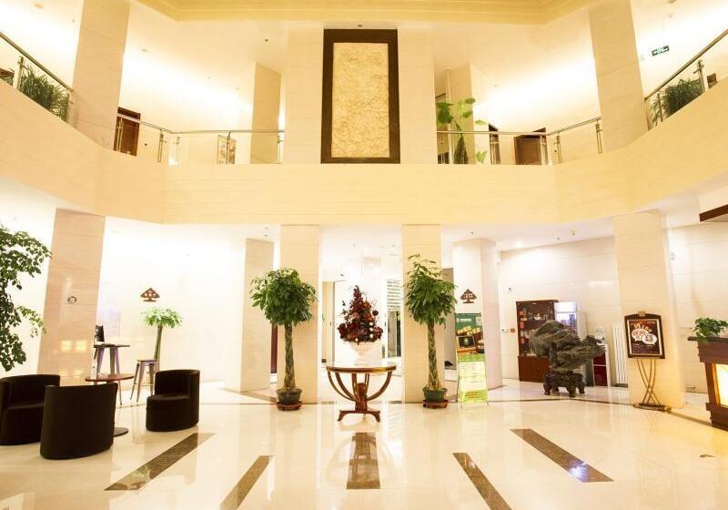 فندق Greentree Inn Shandong Zibo Zichuan District Flyover Business