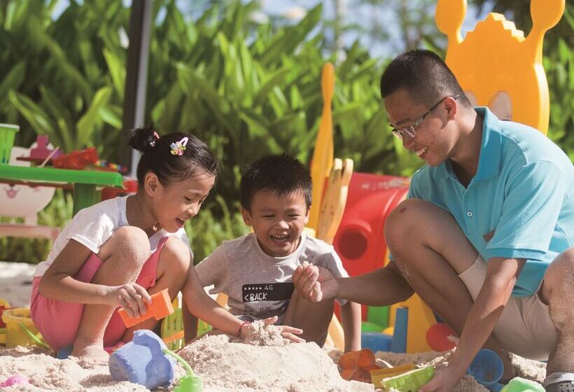 בית מלון כפרי Thousand Cranes Sanya Yazhou Bay Int L Exchange Centre